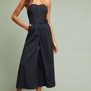 haley strapless jumpsuit